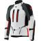 DAINESE SUPER ADVENTURE ABSOLUTESHELL JACKET - Modèle GLACIER-GREY/IRON-GATE/RED