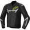 ALPINESTARS FASTER V3 AIRFLOW - Modèle BLACK WHITE YELLOW
