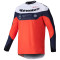 ALPINESTARS CAMISETA PRO-DURA - Model 7162-MARINA HOT ORN WH