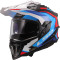 LS2 MX701 EXPLORER CARBONO FRONTIER II - Model BLANC/BLAU