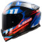 LS2 FF811 VECTOR II CARBONE TANTIC - Modèle RED/BLUE