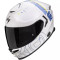 SCORPION EXO-GT SP AIR TECHLANE - Modelo WHITE/BLUE/YELLOW-FLUO