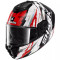 SHARK SPARTAN RS HIBOLT - Modell SCHWARZ/ROT/CHROM