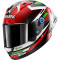 SHARK AERON GP FIM RACING FIRSTLAP - Model CARBON RED GREEN 