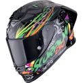 SCORPIONS EXO-R1 EVO II AIR SAVAGE - Model BLACK/GREEN/ORANGE