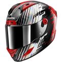 SHARK AERON EDGY - Modell CARBON/ROT/CHROM