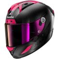 SHARK AERON CARBON SKIN - Model CARBONI/VIOLETA/BLAU