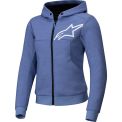 ALPINESTARS STELLA CHROME V2 SPORT HOODIE - Modelo 7185- BLUE/VIOLET/WHITE
