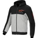 ALPINESTARS CHROME V2 SPORT HOODIE - Modelo 1473-BLK BLK RED FL