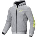 ALPINESTARS CHROME V2 SPORT HOODIE - Modèle 9232-GR HTER FL YEL W