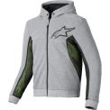 ALPINESTARS CHROME AIR SPORT HOODIE - Model 9196-GR HEATHER BLK