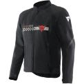 DAINESE HEROSPHERE AIR TEX - Model BLACK/WHITE STRIPES/RED