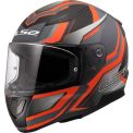 LS2 FF353 RAPID II FLITZ - Modèle ORANGE/GREY